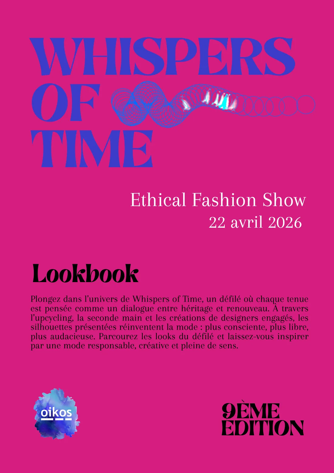 Couverture du lookbook 2026